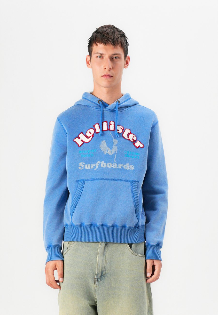 

Худи Hollister Co. SHRUNKEN WAFFLE, Blue