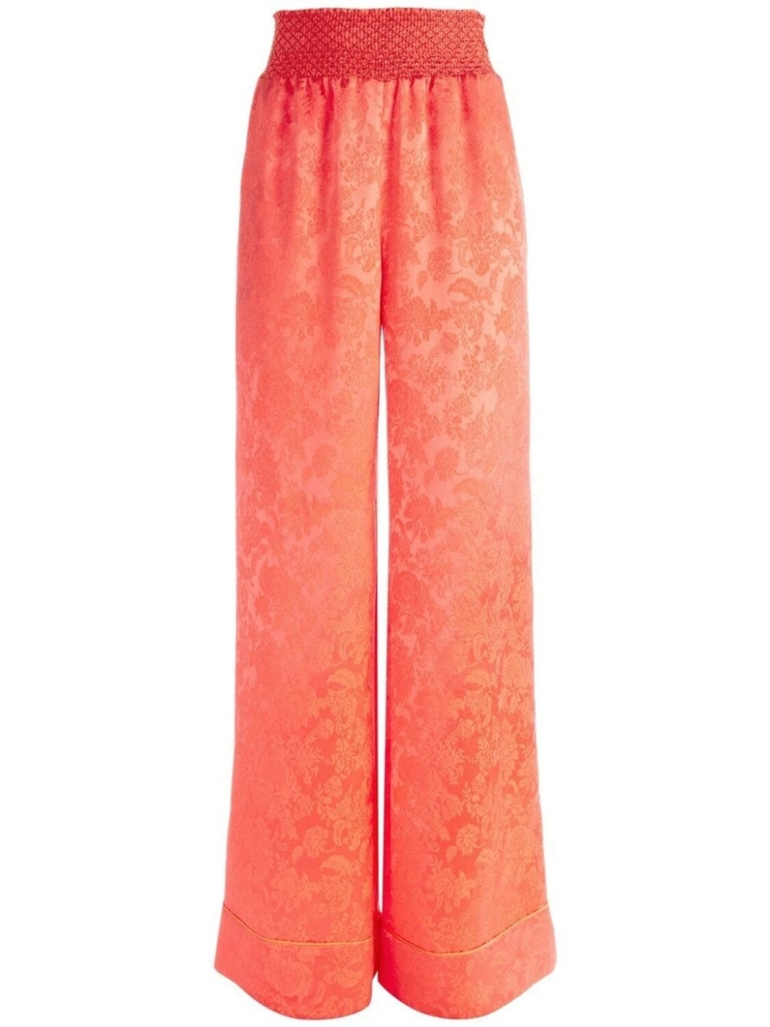 

Жаккардовые брюки Willis Pajama с узором alice + olivia, оранжевый