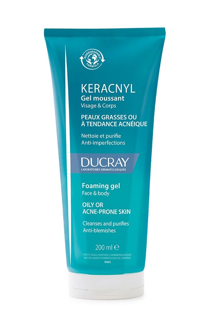 

Ducray Keracnyl гель для лица, 200 ml