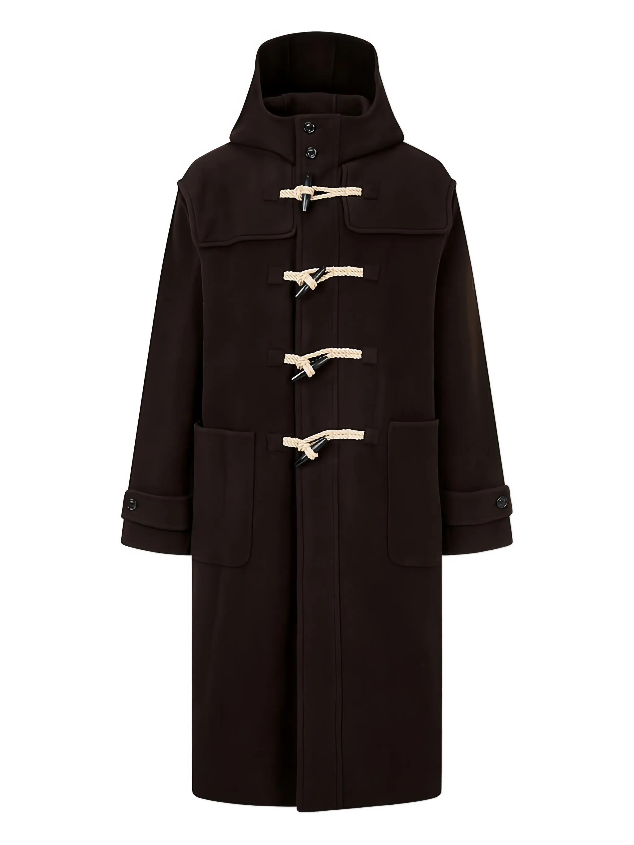 

Дафлкот с контрастной подкладкой Man On The Boon., коричневый