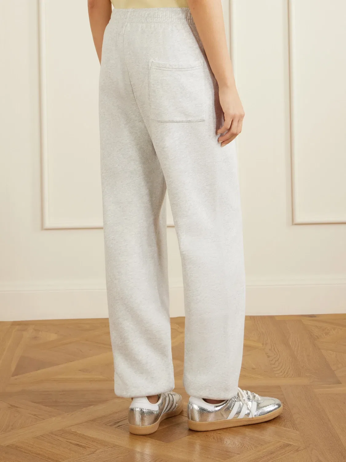 Спортивные брюки из хлопкового джерси Beverly Script Sporty & Rich — фото 4
