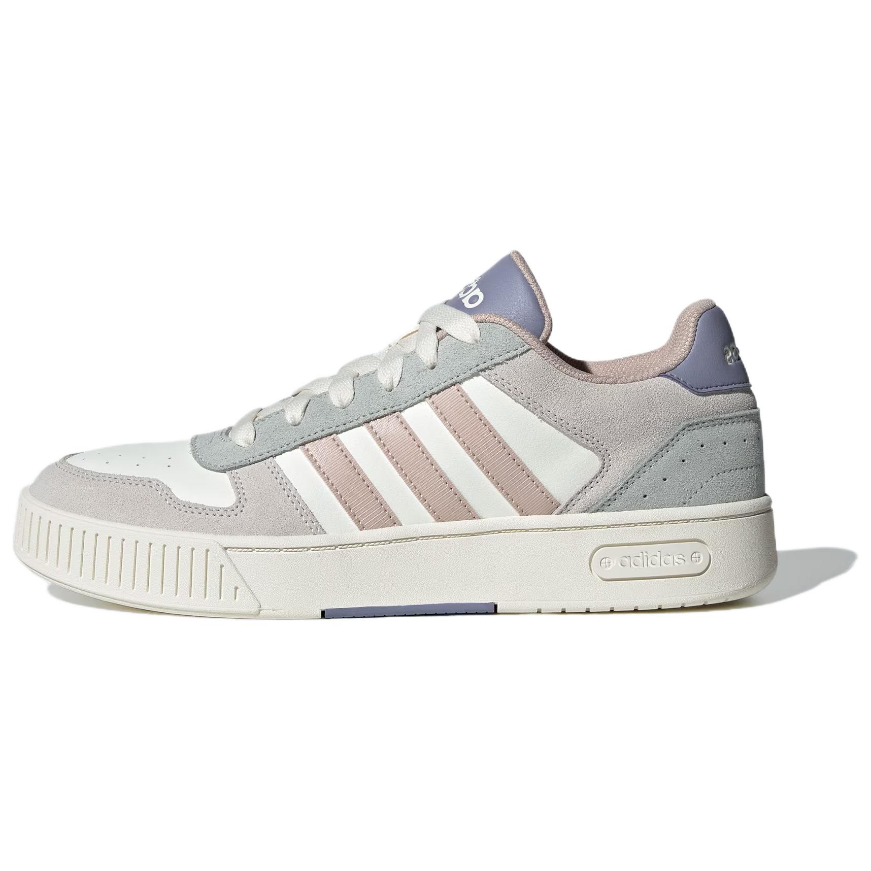 

Кроссовки adidas Basketball Skateboarding Shoes Unisex Low-top Han Jade White / Miracle Gray Brown / Silver Gray Violet, цвет Han Jade White / Miracle Gray Brown / Silver Gray Violet