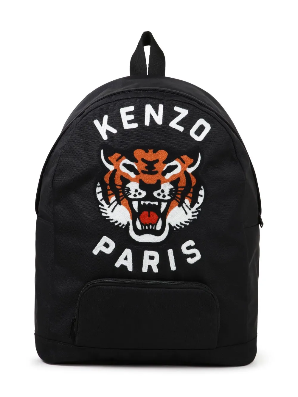 

Рюкзак с вышивкой Tiger Kenzo Kids, черный