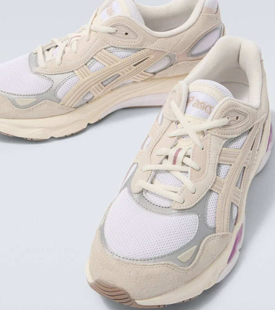 Кроссовки Gel-NYC 2.0 с замшевой отделкой Asics, белый — фото 3
