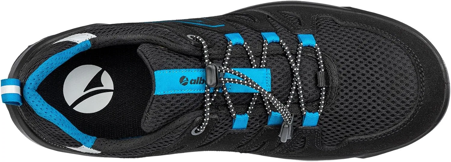 ALBATROS Fastpack Low S1PL ESD FO SR Универсальная защитная обувь, нескользящая, без металлических веганских элементов, с защитным колпачком из стекловолокна, Black Blue — фото 3