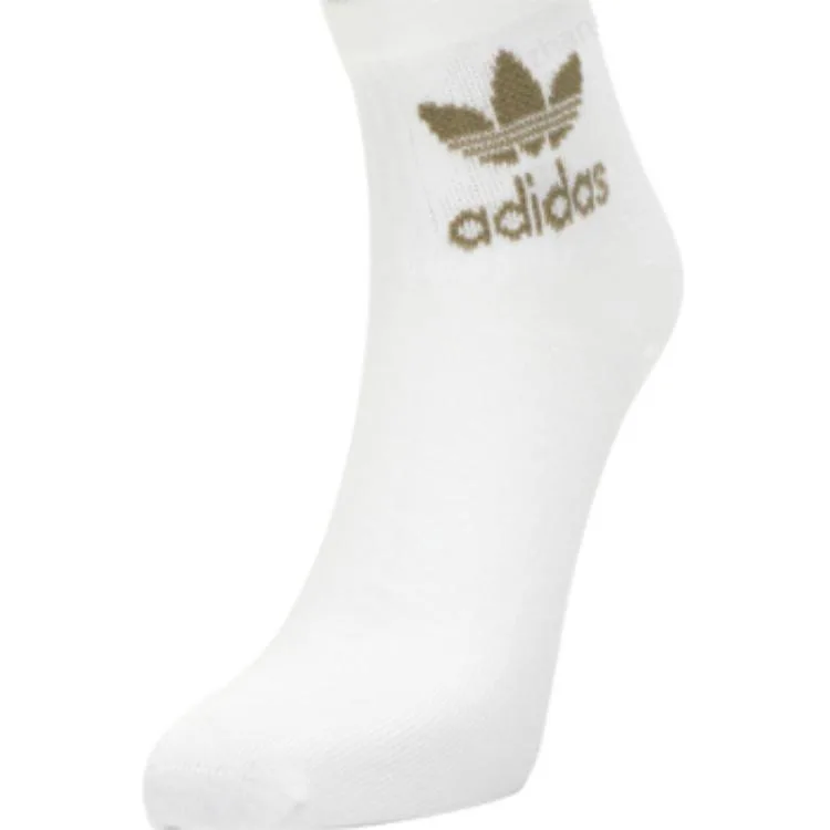 Adidas Originals Носки All Unisex белые/темно-оранжевые/зеленые — фото 3