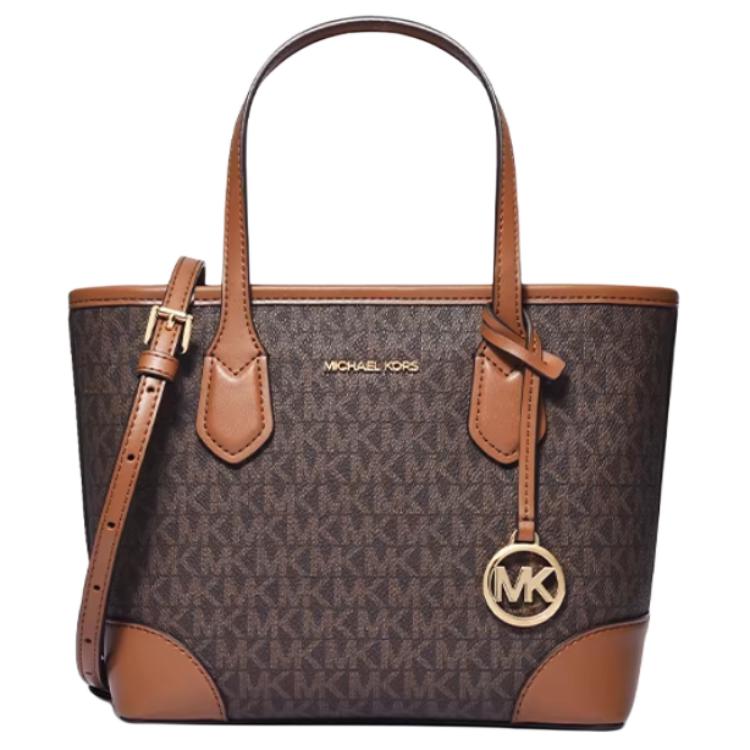 

MICHAEL KORS Сумка-шоппер Eva PVC мини женская brown
