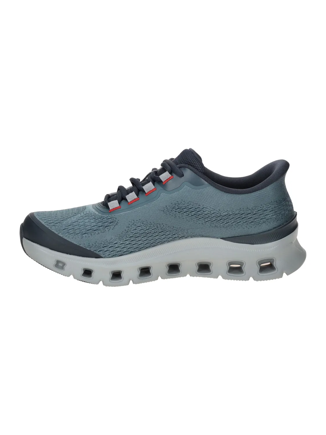 Туфли на шнуровке Skechers Glide Step Pro Schuhe blau grau SLIP-INS Wasserdicht 233135' Skechers, Blue — фото 4
