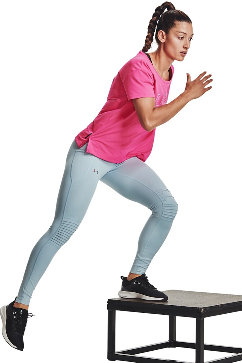 

Компрессионные леггинсы для фитнеса RUSH с высокой талией Under Armour, синий