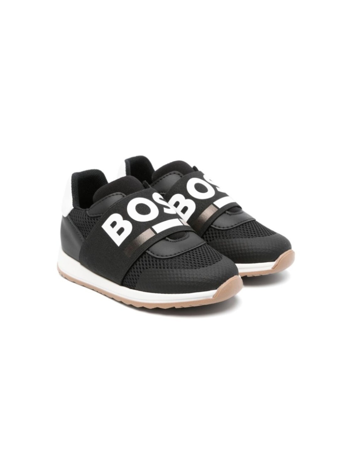 

BOSS Kidswear кроссовки с логотипом, черный