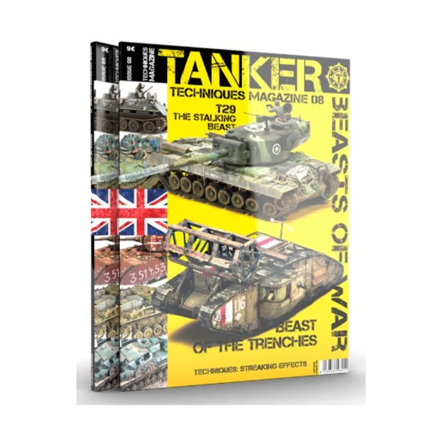 

№8 «Звери войны» (испанское издание), Tanker Technique Magazine (AK-Interactive)