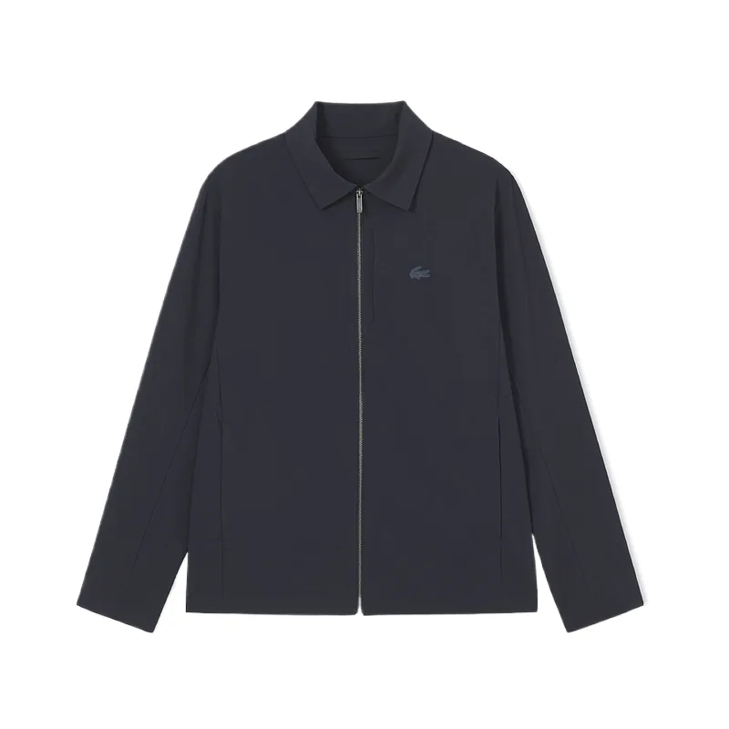 Рубашка мужская с лацканом умеренной ширины LACOSTE, 03S/хаки серый — фото 4