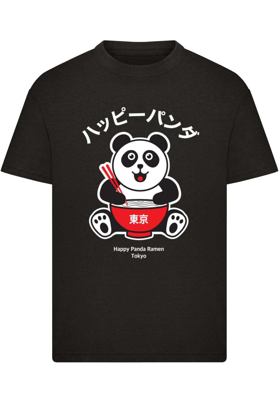 

Рубашка Merchcode Torc - Happy Panda, черный