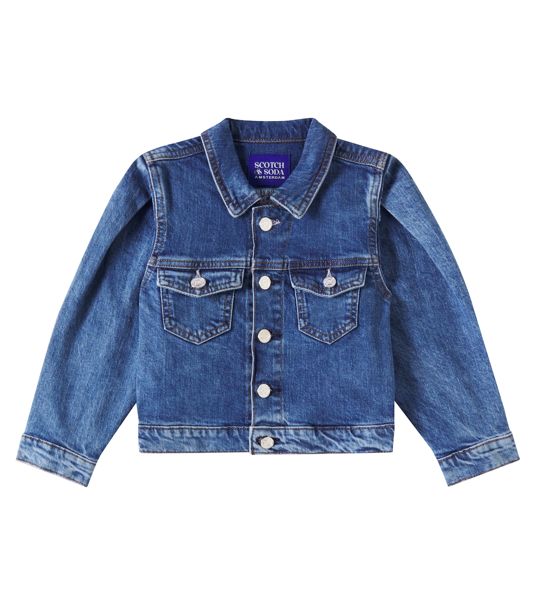 

Джинсовая куртка Scotch & Soda Kids, темно-синий