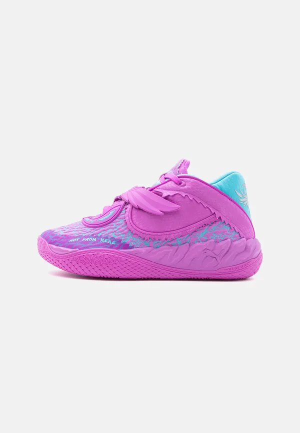 Баскетбольные кроссовки mb 05 hive унисекс Puma, Bright Aqua/Pure Magenta — фото 2