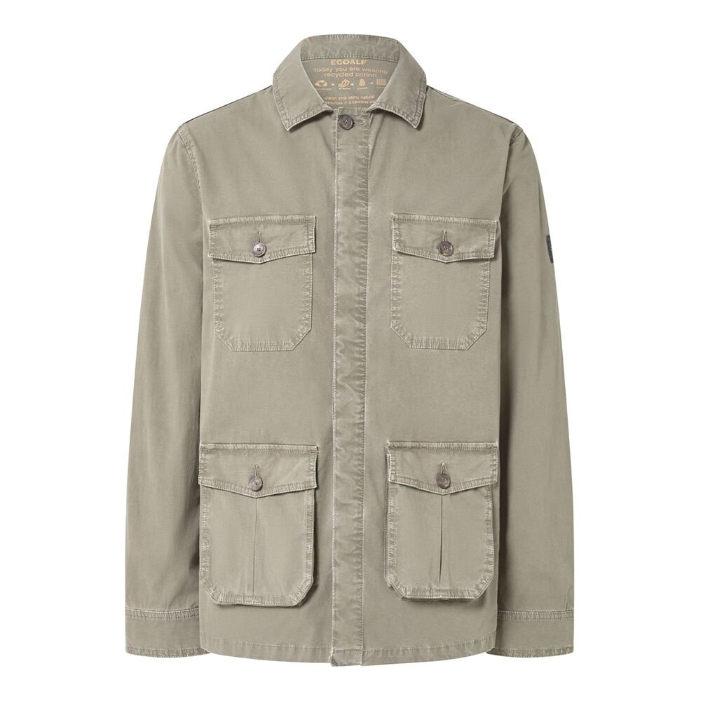 

Куртка Ecoalf Sahara overshirt, бежевый