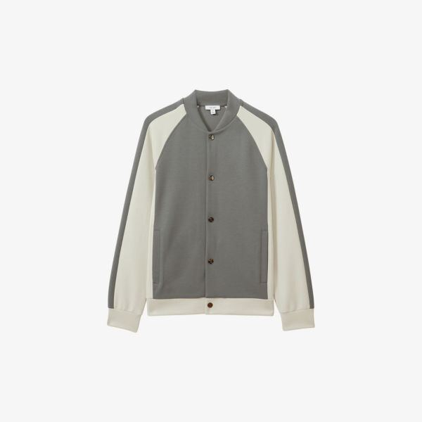 

Куртка из джерси с цветными блоками Pelham Reiss, бежевый