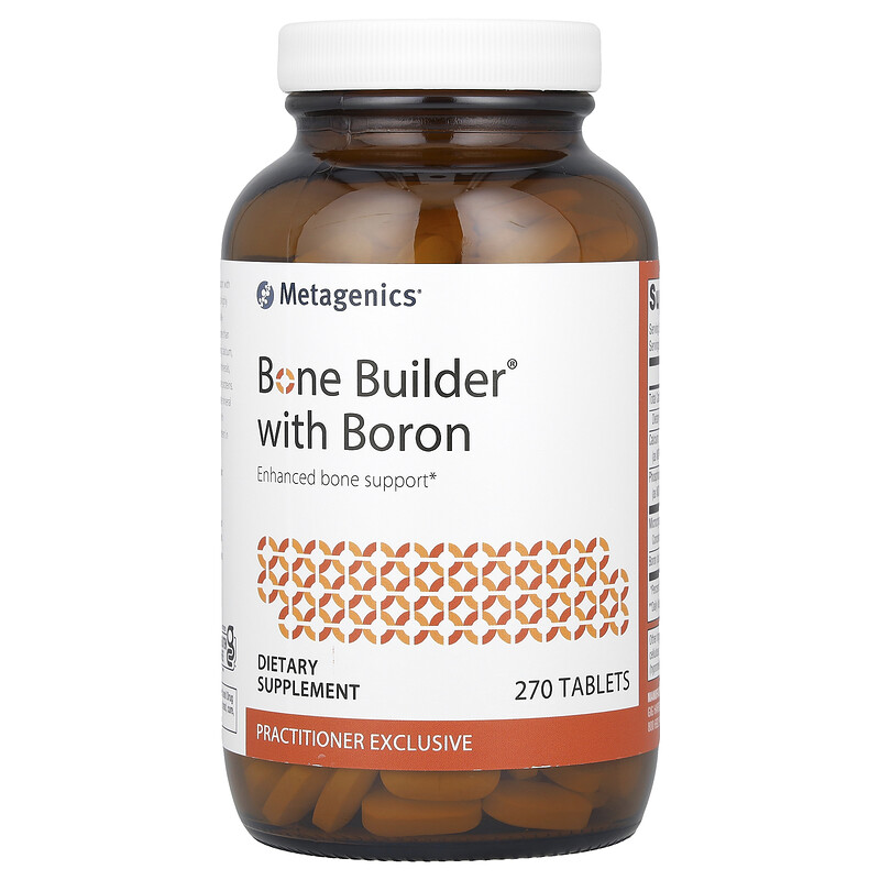 

Metagenics, Bone Builder с бором, 270 таблеток