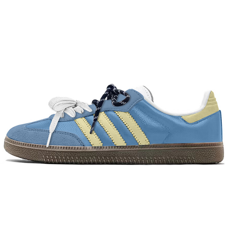 

Кроссовки adidas originals SAMBA OG Skateboarding Shoes Unisex Low-top Yellow, синий