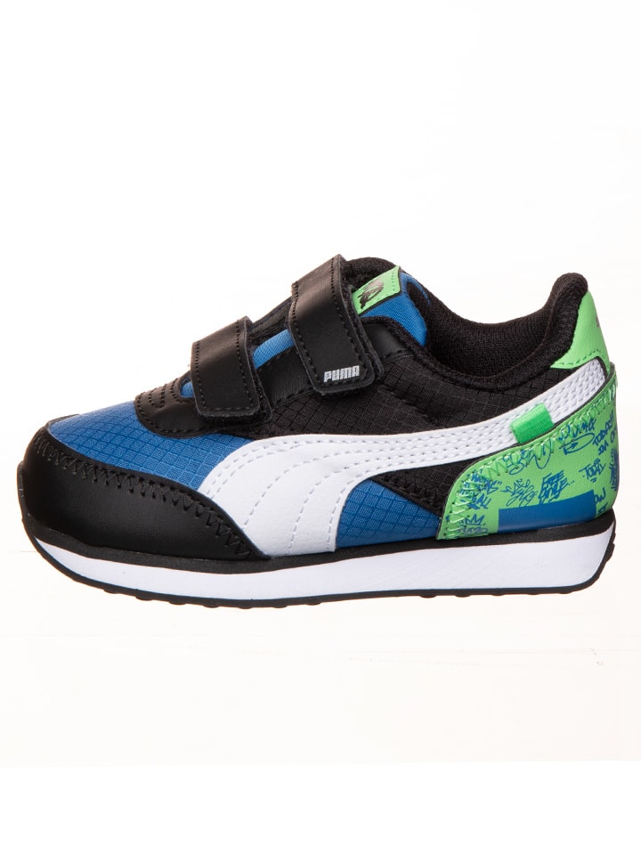 

Низкие кроссовки Puma, синий/зеленый