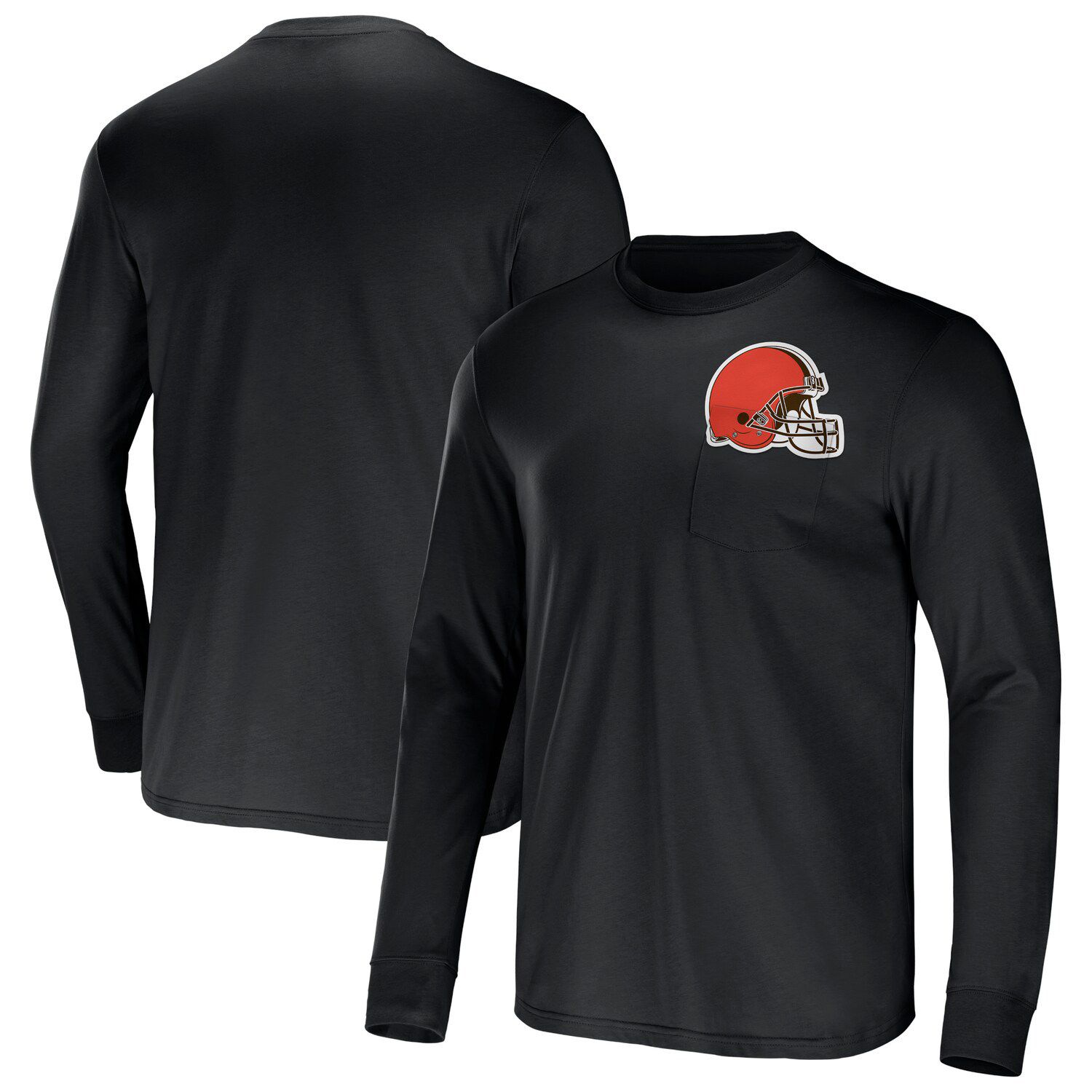 

Мужская футболка с длинным рукавом NFL x Darius Rucker Collection от Fanatics Brown Cleveland Browns Team