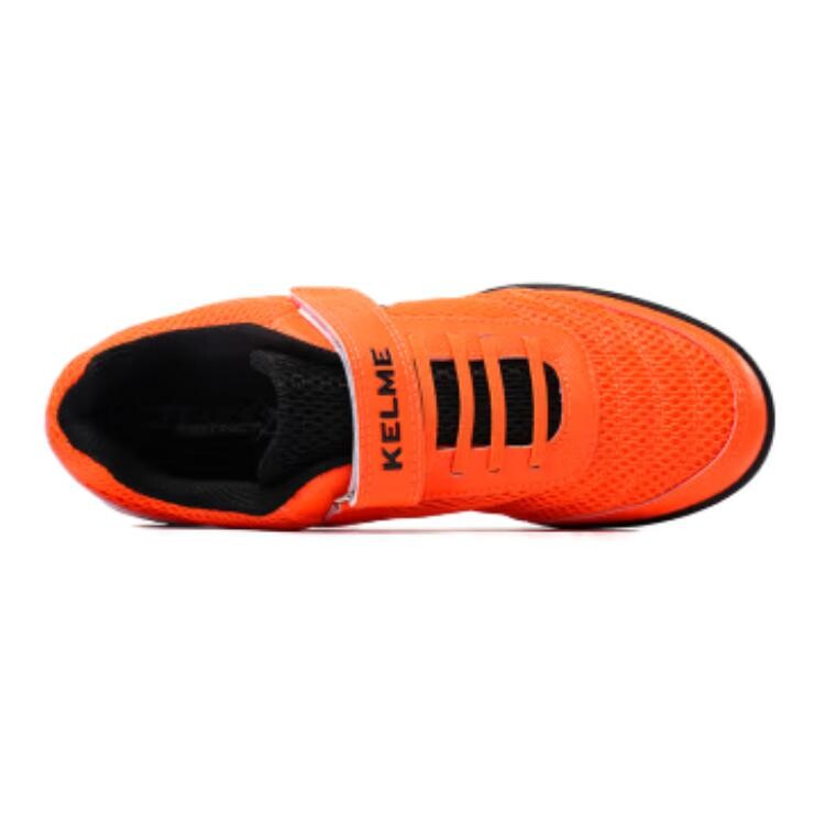 Детские футбольные бутсы Kids Low-top Neon Orange Kelme, оранжевый — фото 4