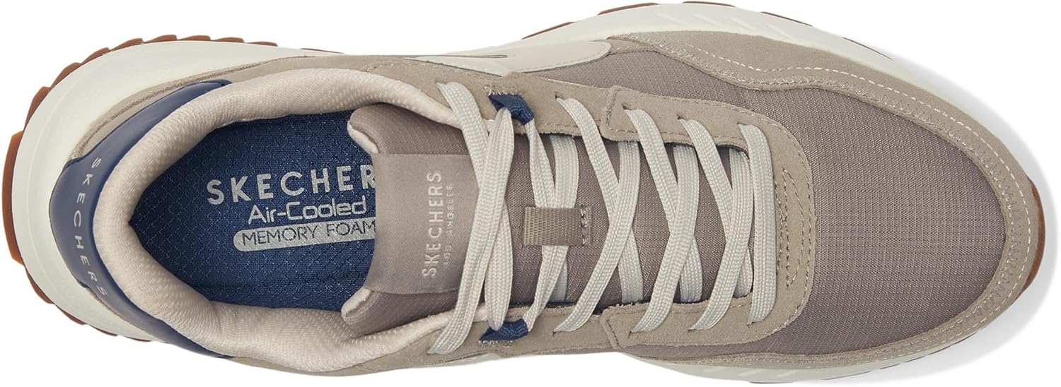Кроссовки Skechers Mens Fury - Fury Retro Jogger, Taupe — фото 2