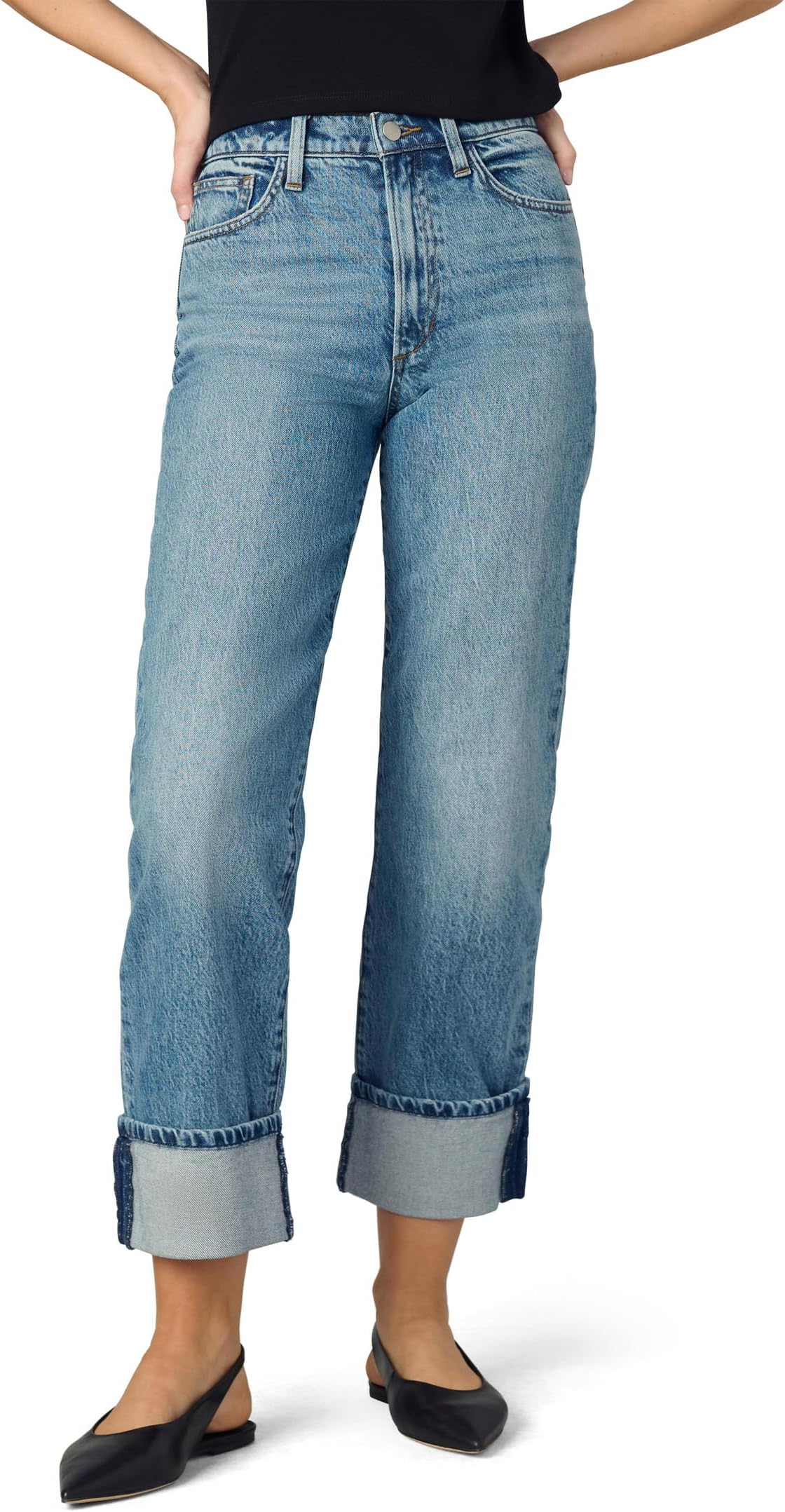 

Джинсы Joe's Jeans The Margot Cuffed Straight, цвет Showdown