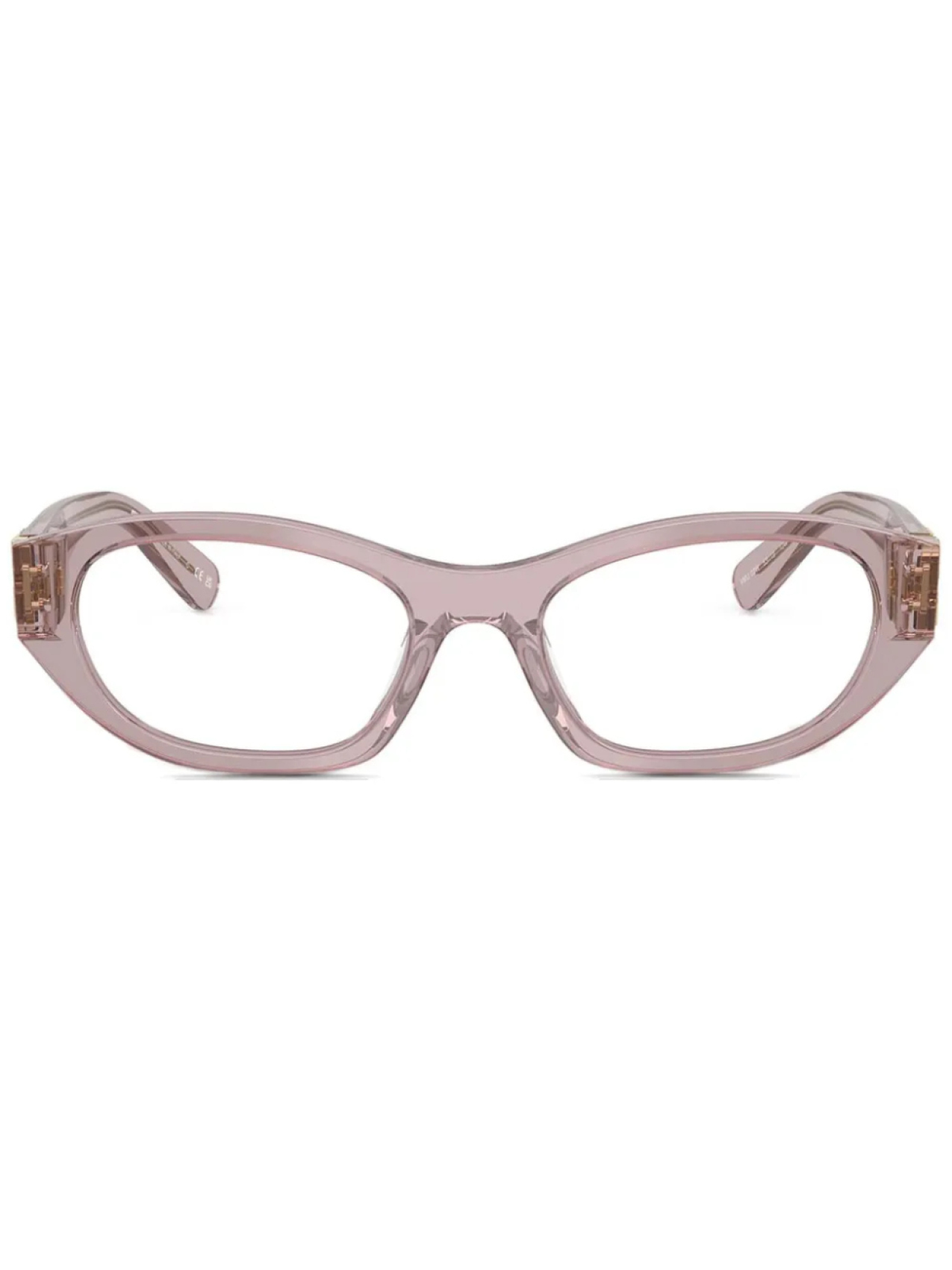 

Miu Miu Eyewear очки в овальной оправе, нейтральный