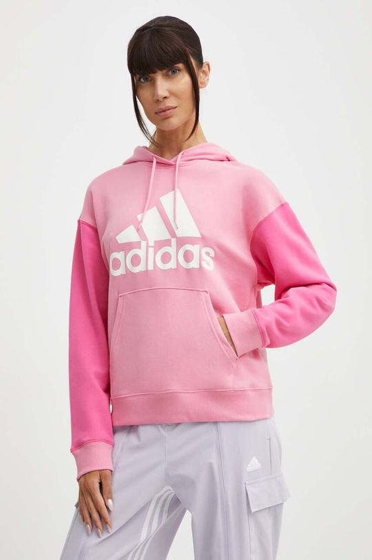 

Хлопковая толстовка adidas, роза