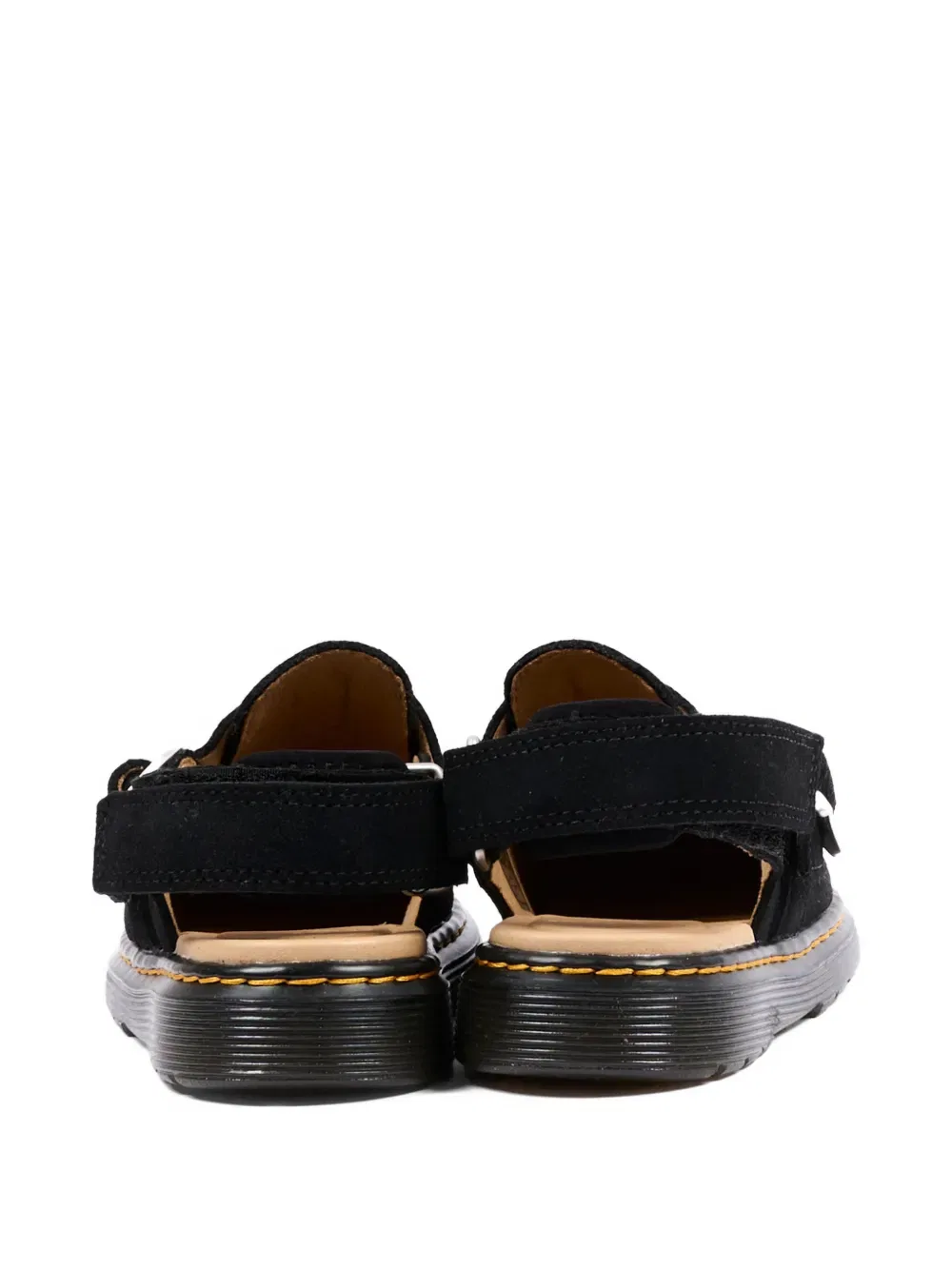 Кожаные мюли Jorgie с пряжкой Dr. Martens Kids, черный — фото 3