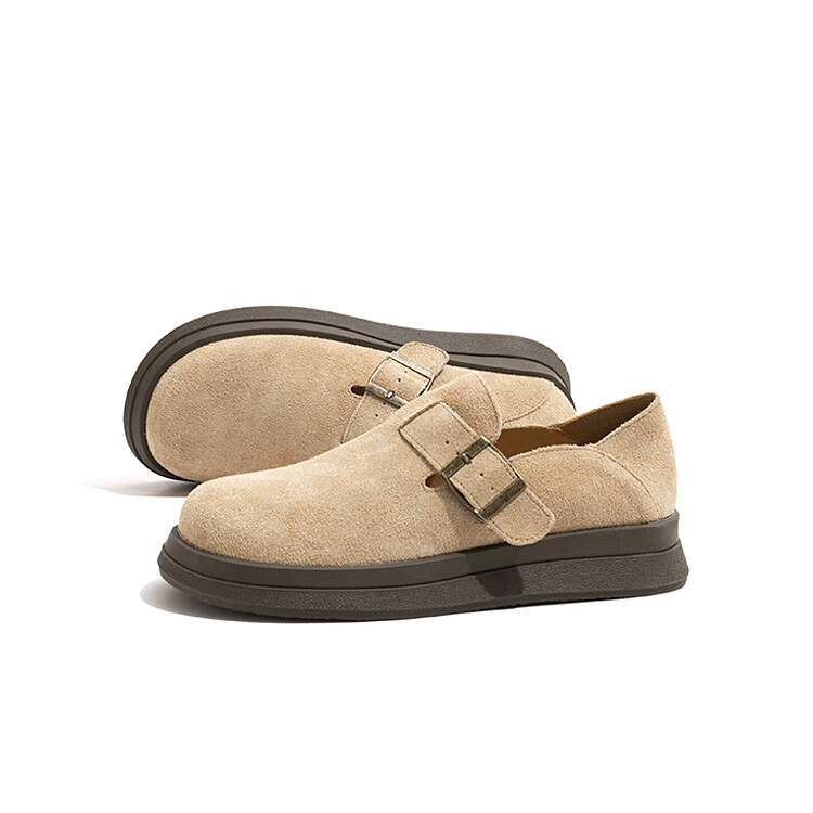 Туфли женские повседневные Women's Casual Shoes Women's Apricot/khaki Old Meow — фото 2