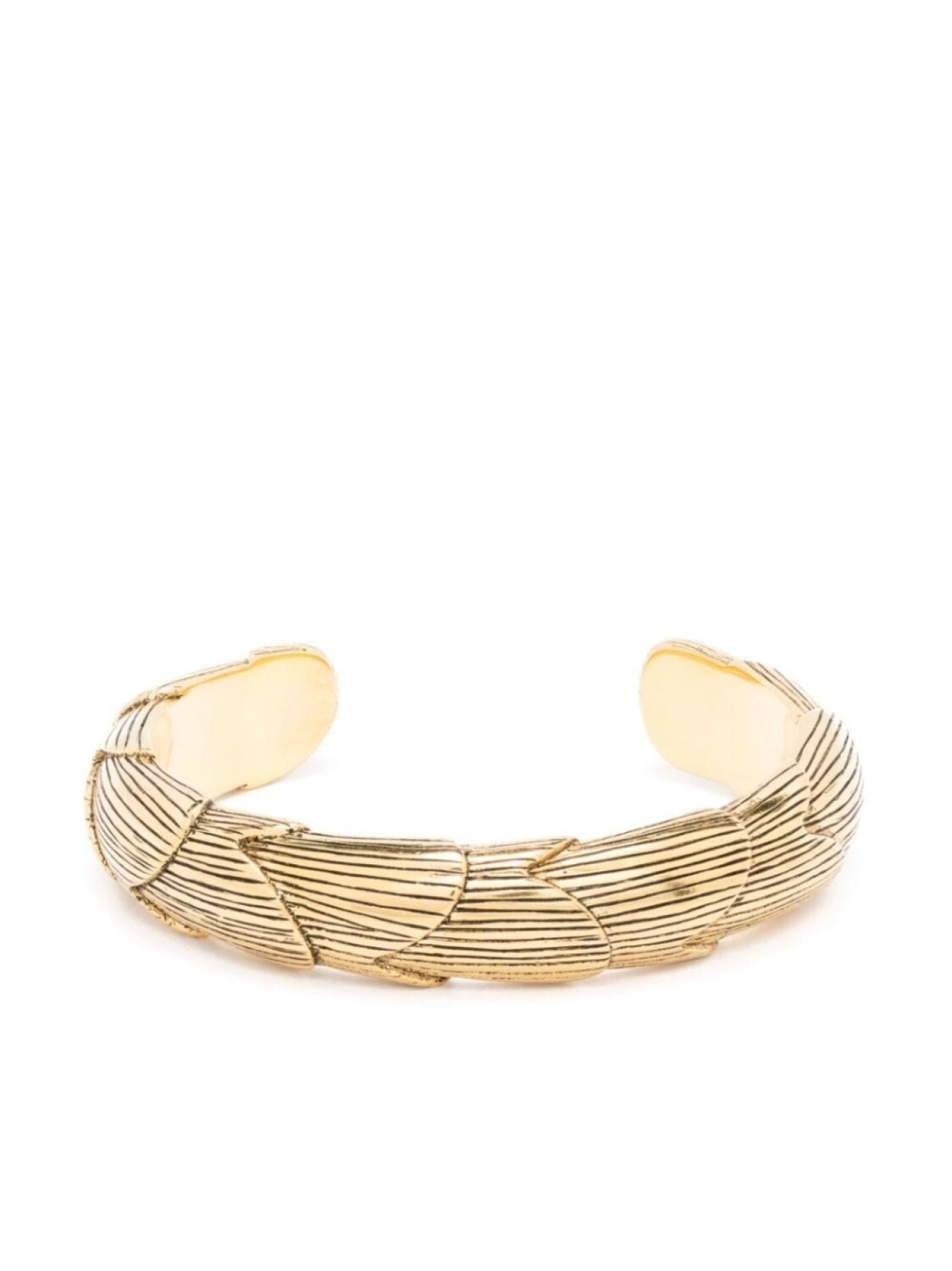 

Браслет Tucuma с гравировкой Aurelie Bidermann, золотой
