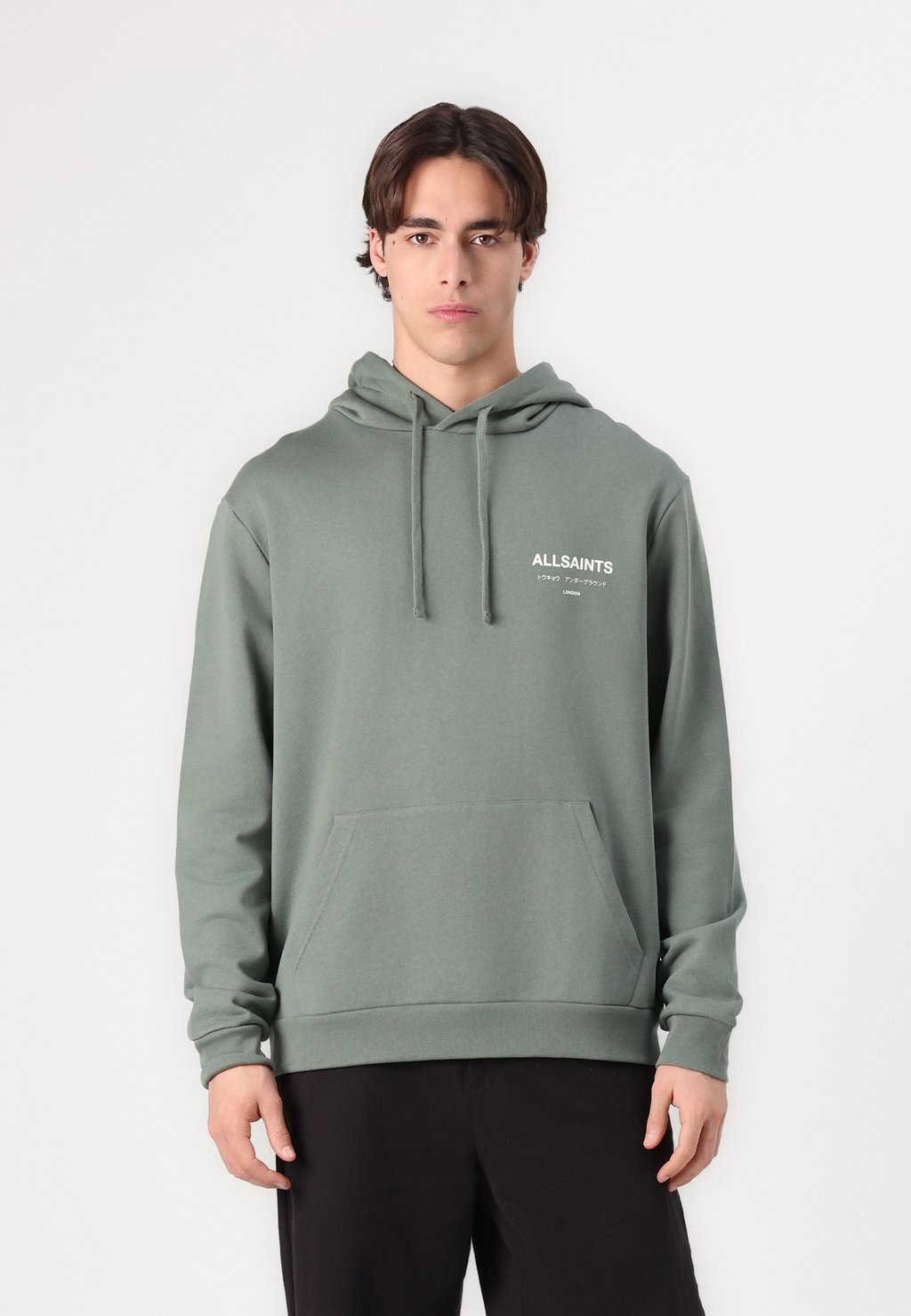

Толстовка UNDERGROUND HOODY - Hoodie AllSaints, светло-зеленый
