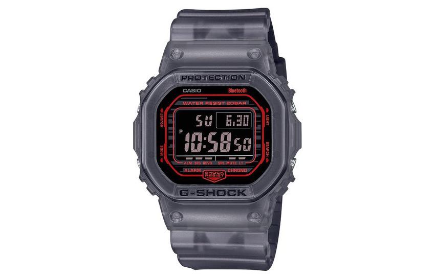 

CASIO Мужские часы серии G-SQUAD Black DW-B5600G-1JF