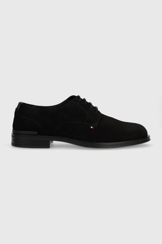 

Замшевые туфли CORE TEXTURED SDE SHOE Tommy Hilfiger, черный