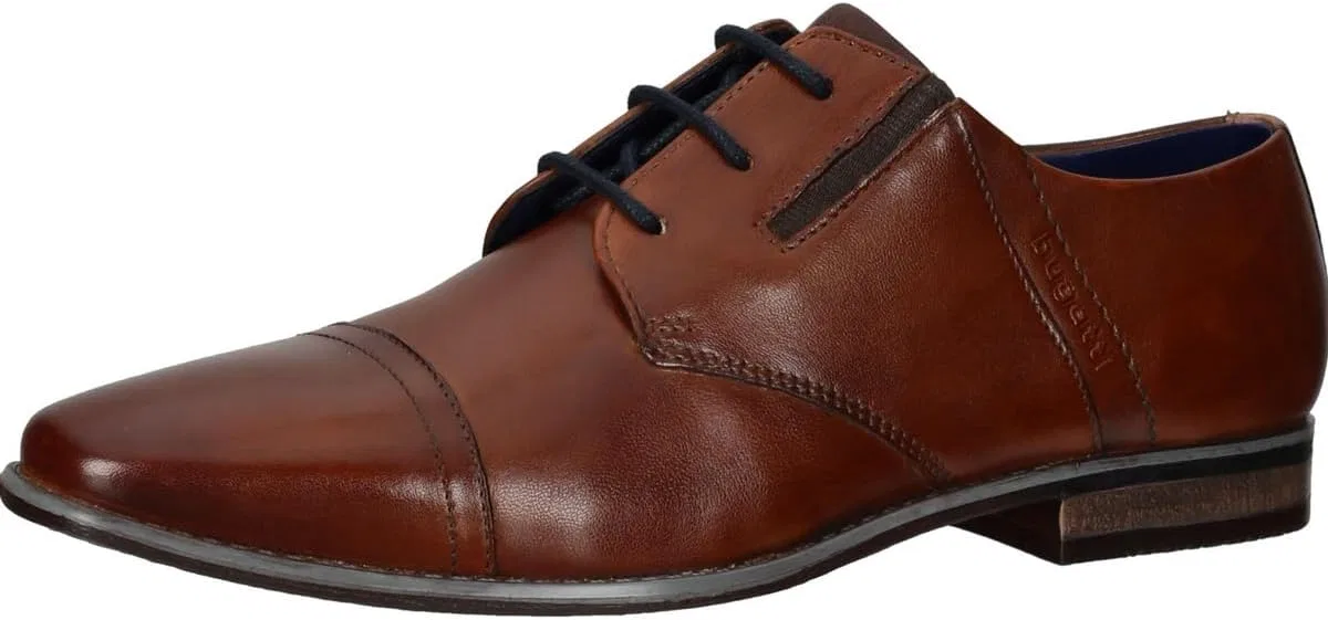 Мужские кроссовки Bugatti Armo Comfort на шнуровке, Cognac