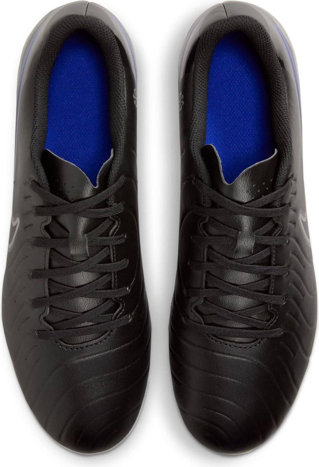 Мужские футбольные низкие кроссовки NIKE, стандартные, Black Chrome Hyper Royal — фото 3