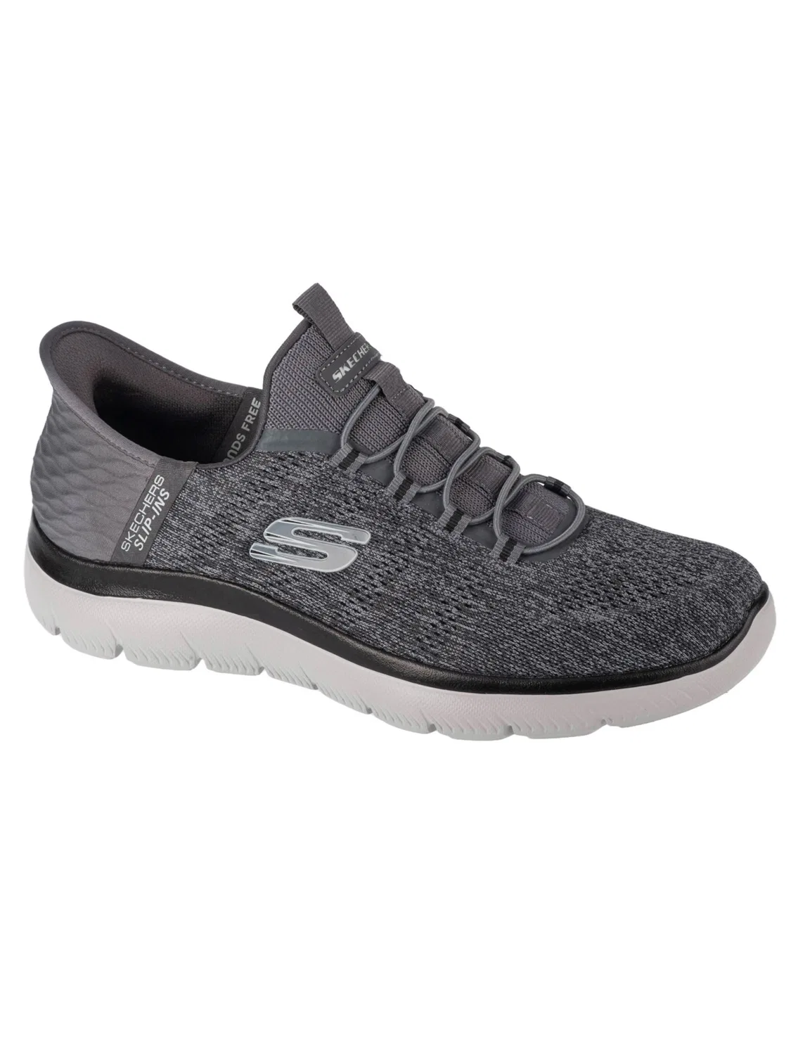 Накладные ботинки 'Slip-Ons: Вершины - Ключевой темп' Skechers, Grey — фото 2