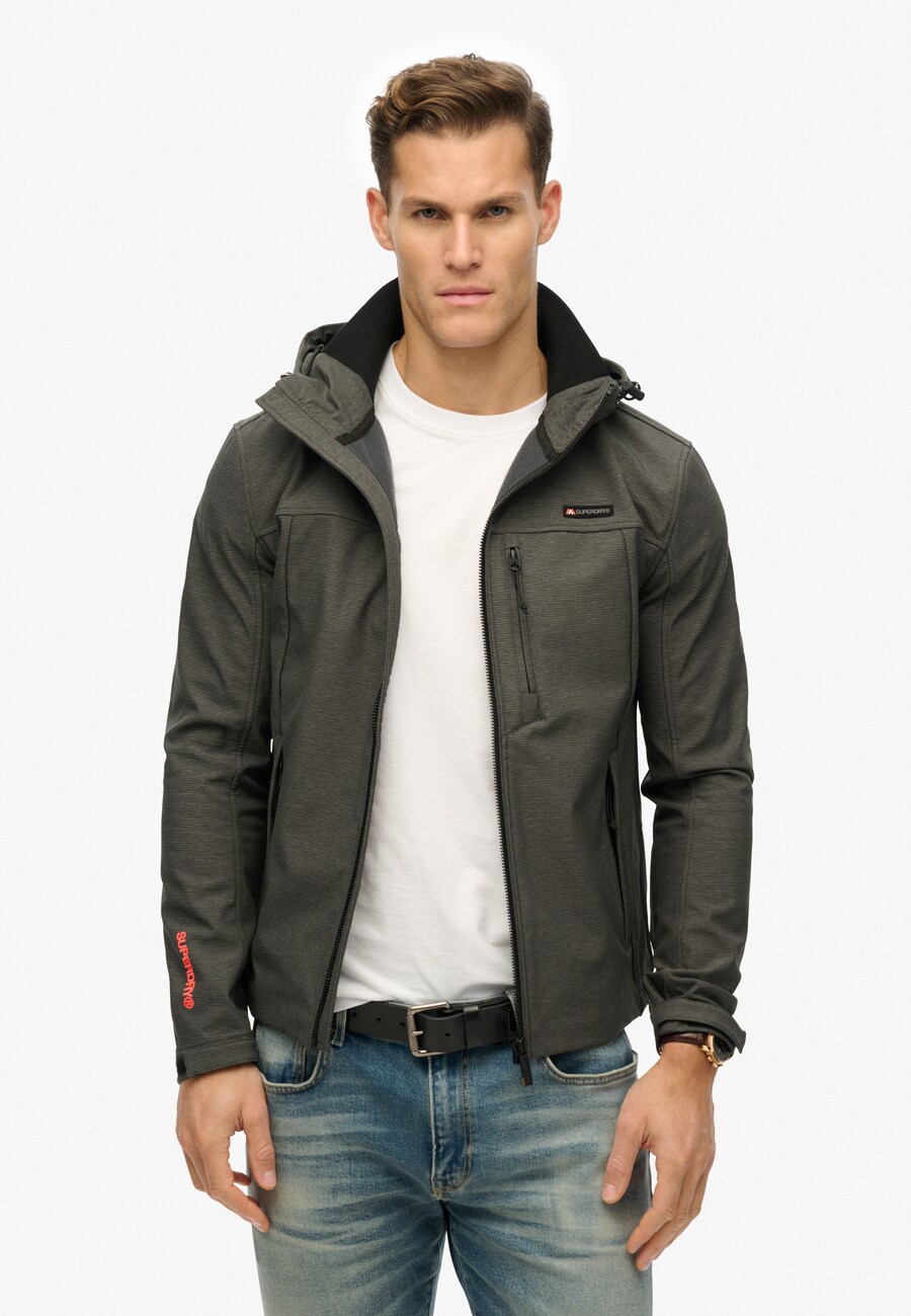 

Межсезонная куртка Superdry Ripstop Trekker, пятнистый серый