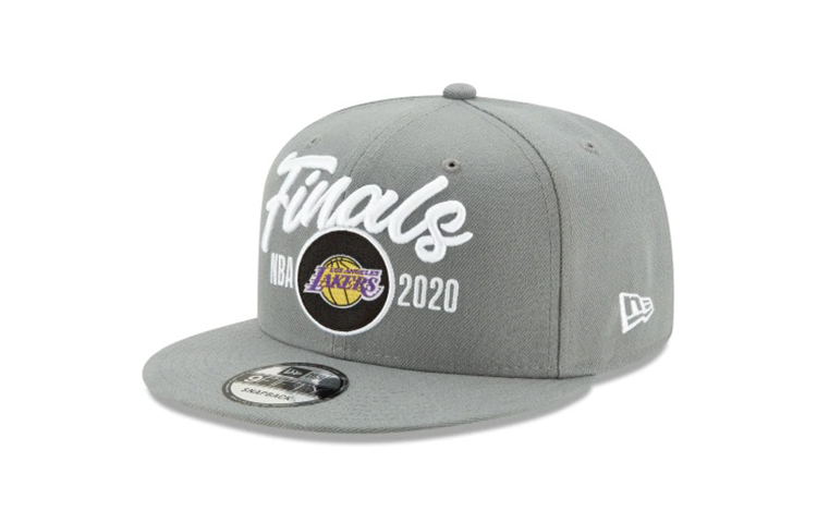 

New Era Кепка Los Angeles Lakers NBA Finals 2020 9FIFTY серебристая, Silver