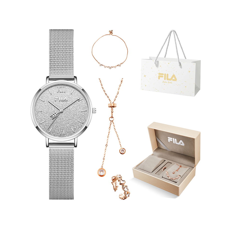 

FILA Часы Women's Watch, [Cupid Box Limited Edition]-Elegant Silver