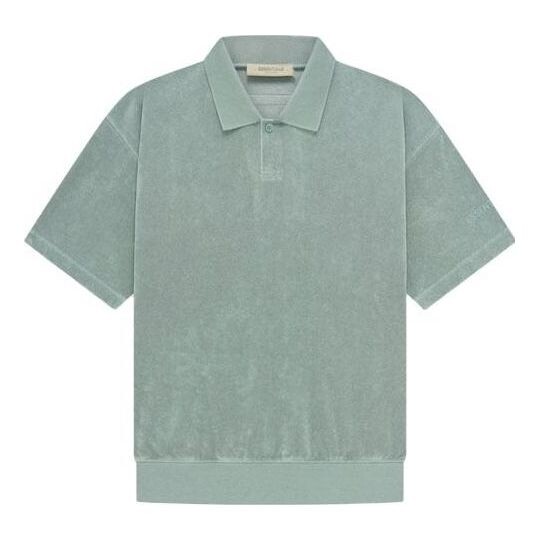 

Футболка Fear of God Essentials SS23 Terry Polo 'Sycamore', цвет sycamore