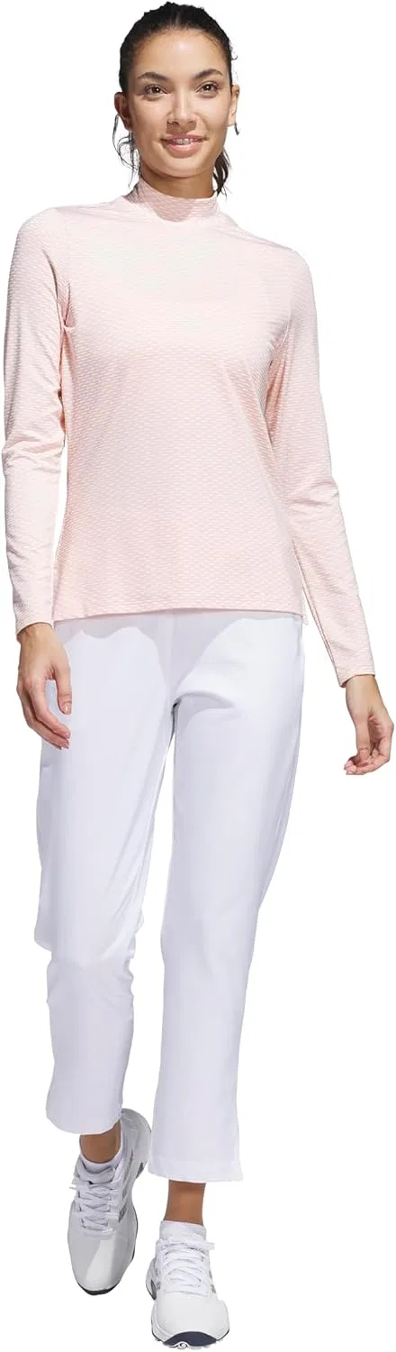 Женская футболка с длинным рукавом Adidas Beyond Two Tone Mesh, Powder Coral
