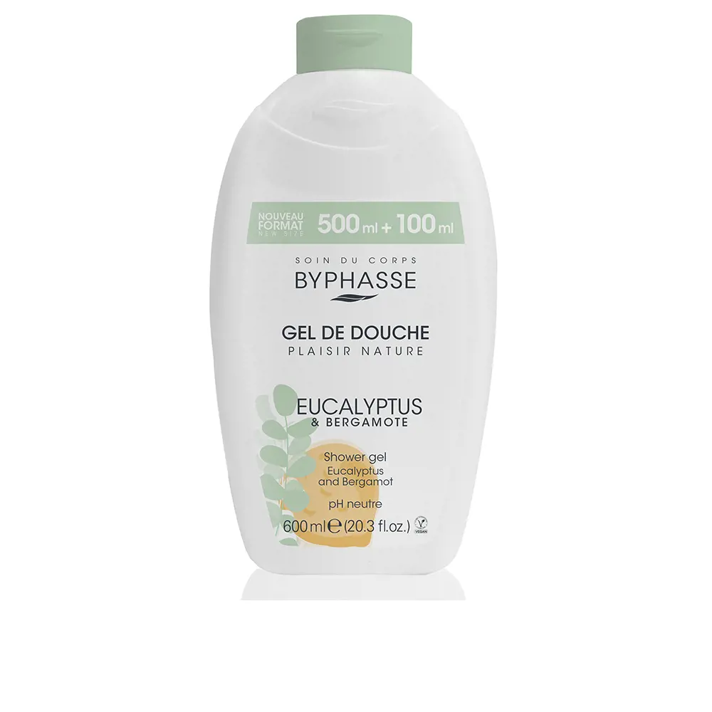 

Гель для душа Eucalyptus & bergamote gel de ducha Byphasse, 600 мл.