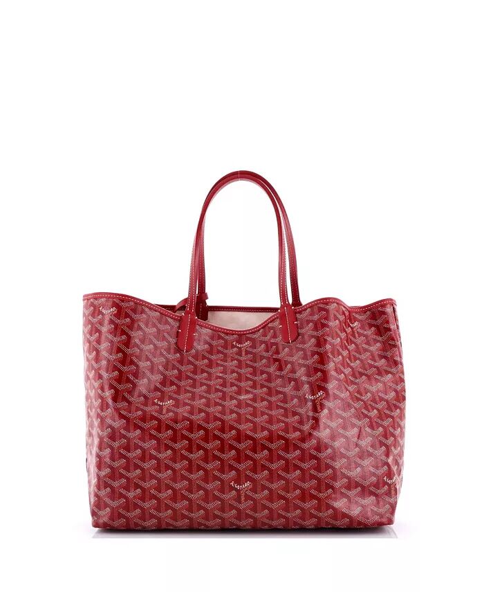 

Сумка-тоут PM Saint Louis из покрытого холста Pre-Owned Goyard, красный