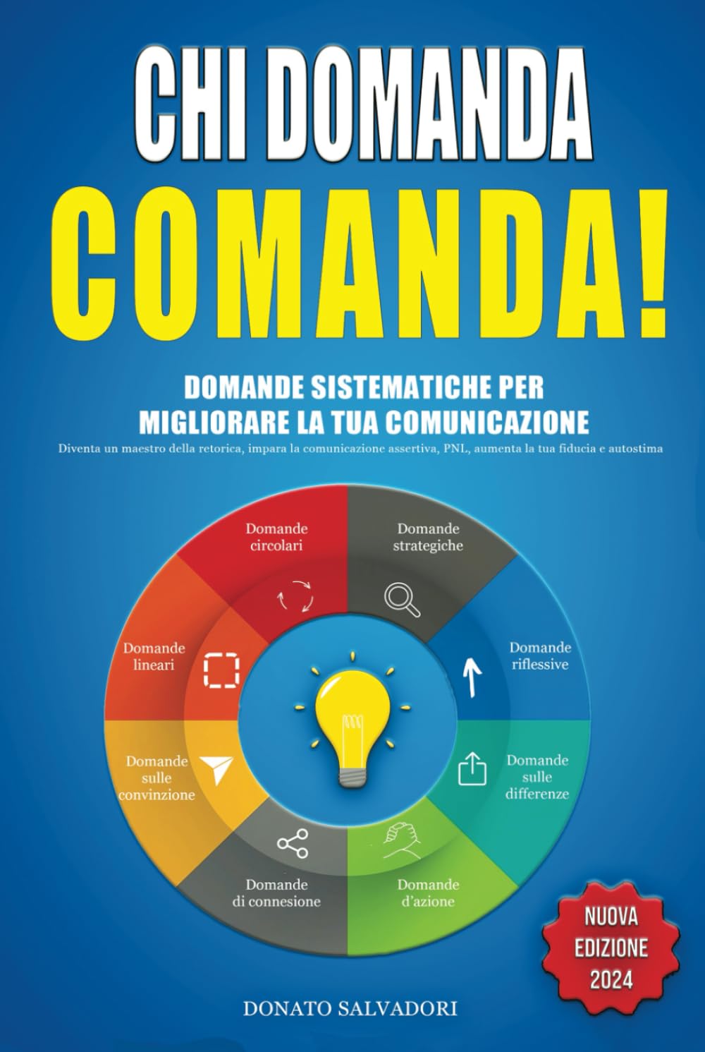 

Chi domanda comanda!: domande sistematiche per migliorare la tua comunicazione. Diventa un maestro della retorica, impara la comunicazione assertiva, ... la tua fiducia e autostima (Italian Edition) (Independently published)