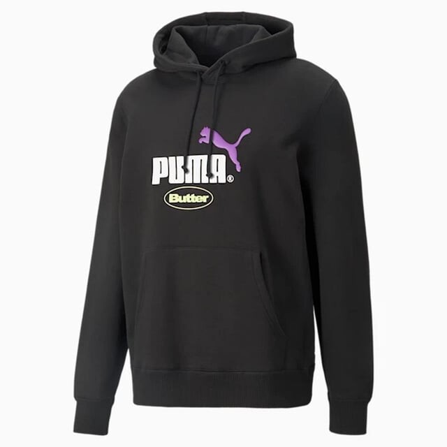 

Мужская толстовка с длинными рукавами и графическим логотипом X Butter Products 532438 01 Puma, черный