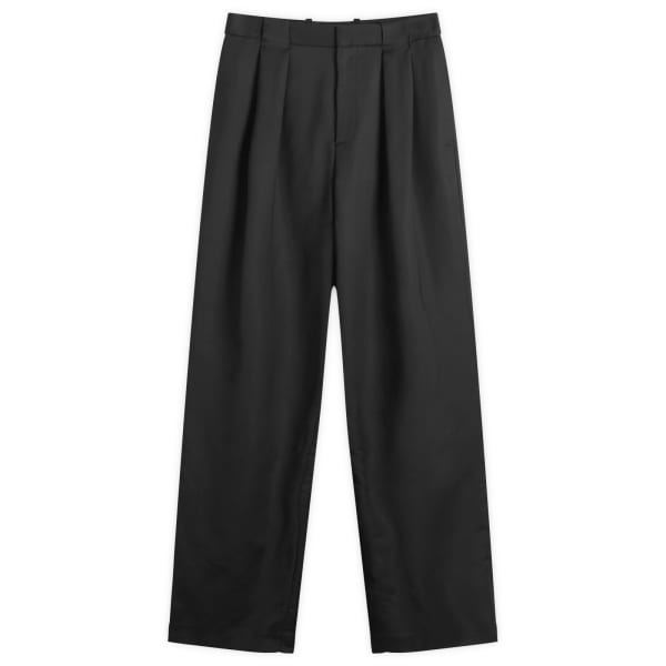 

Шерстяные брюки со шлевками для ремня Casablanca, черный