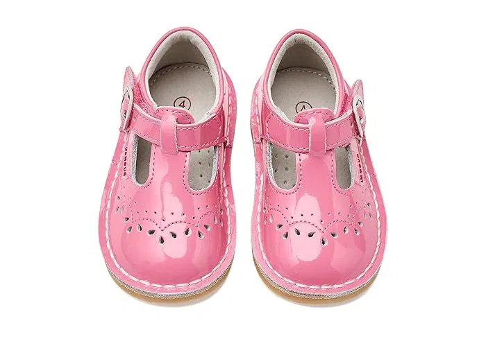 Сандалии Ruthie L'Amour Shoes Kids, Patent Malibu Pink — фото 3